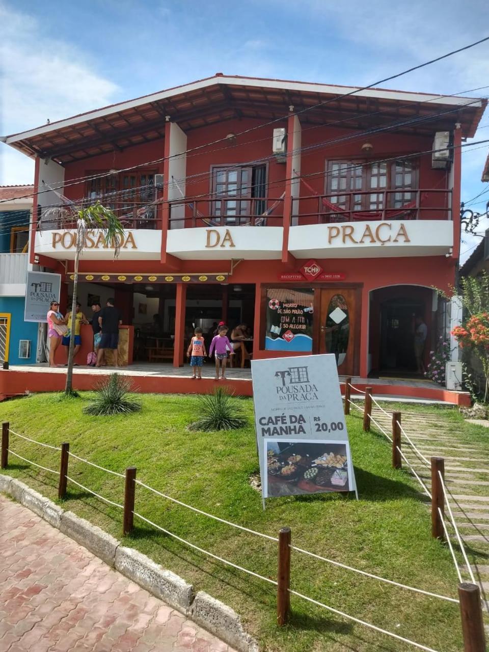 Pousada Da Praca Morro de Sao Paulo Exterior photo