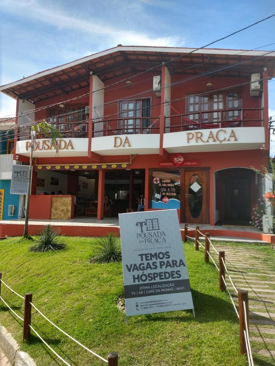 Pousada Da Praca Morro de Sao Paulo Exterior photo